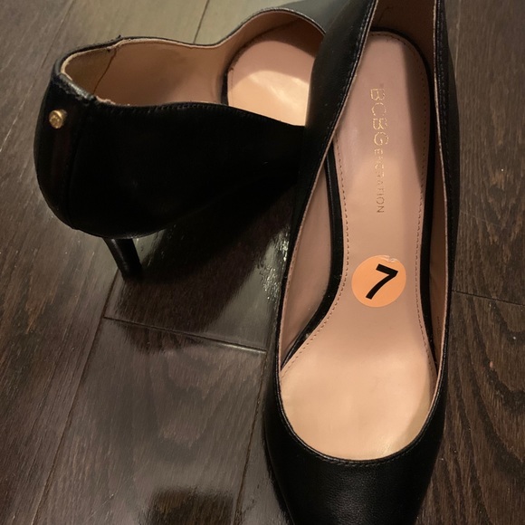 Black office shoes